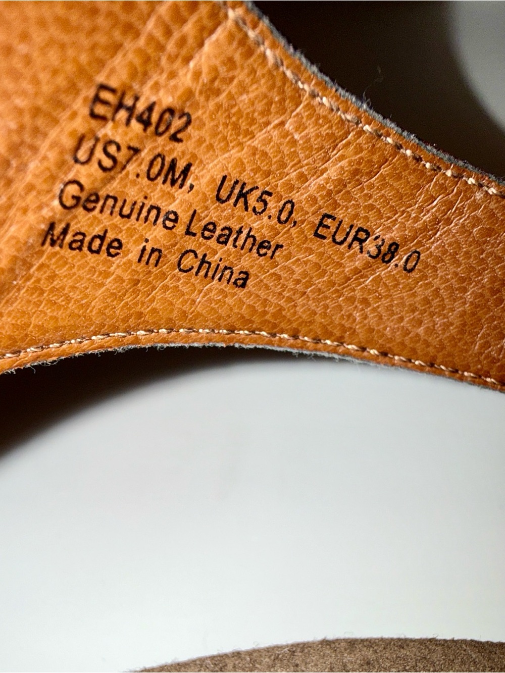 Aetrex Essence Tanya T-Strap Orthotic Sandals Ginger/Wheat EJ402 Womens Size 7 - Picture 2 of 12